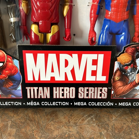 Marvel Titan Heroes vintage 2017 mega collection 11 figure set by Hasbro - Picture 2 of 13